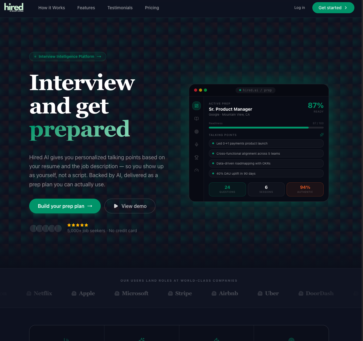 Hired preview