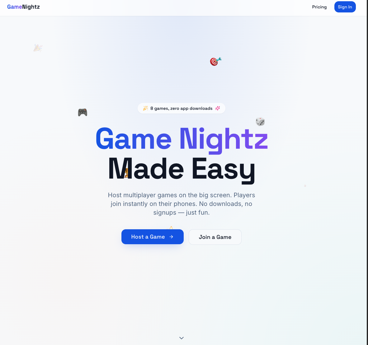GameNightz preview