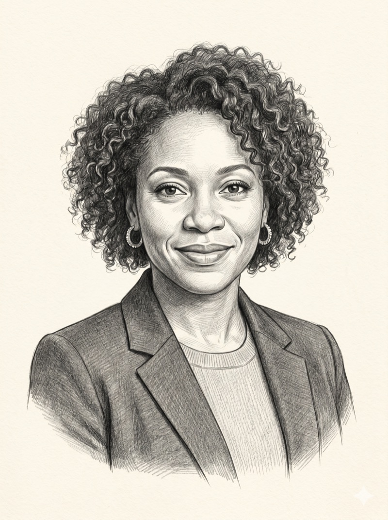 Program director, illustrated portrait