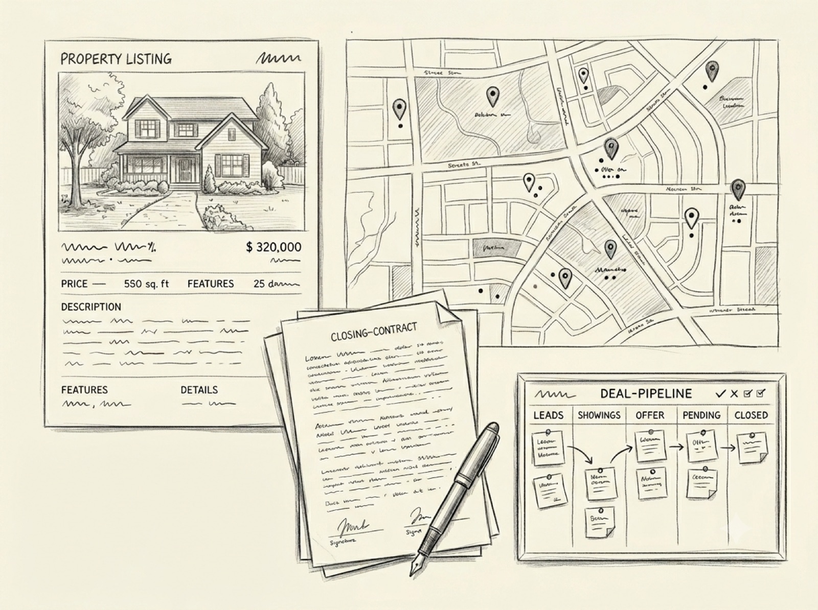 Real Estate Services sketch