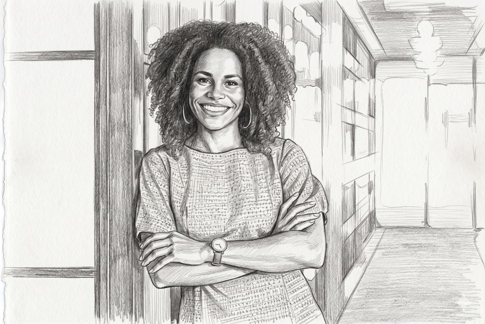 Sketch of a leader whose AI system reached production